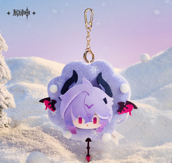 miHoYo Genshin Leisurely Winter's Day Series Plushie Keychain - Durin รูปภาพ 1