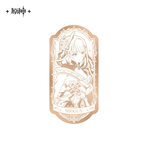 miHoYo Genshin Anniversary Celebration Series Mirror Badge - 6th Anniversary: Raiden Shogun รูปภาพ 1