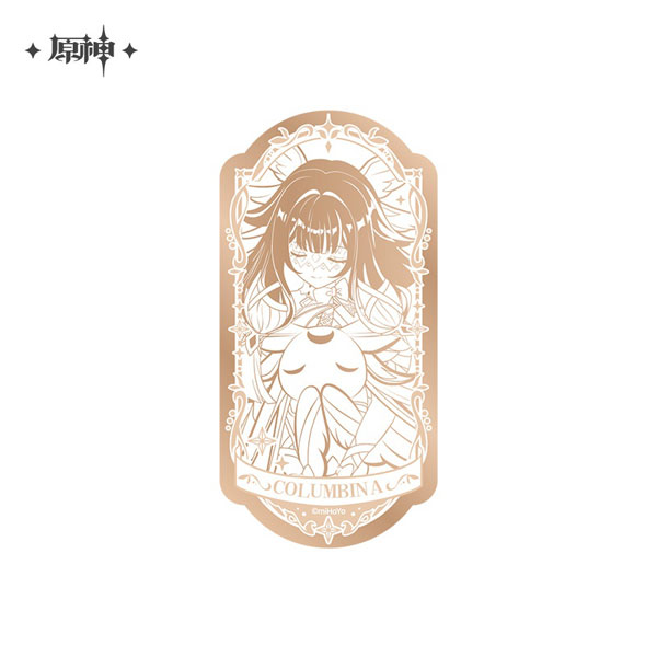 miHoYo Genshin Anniversary Celebration Series Mirror Badge - 6th Anniversary: Columbina