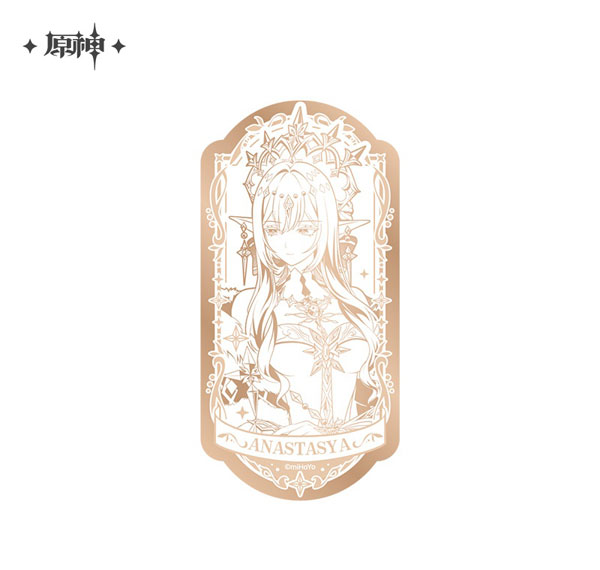 miHoYo Genshin Anniversary Celebration Series Mirror Badge - 6th Anniversary: Anastasya