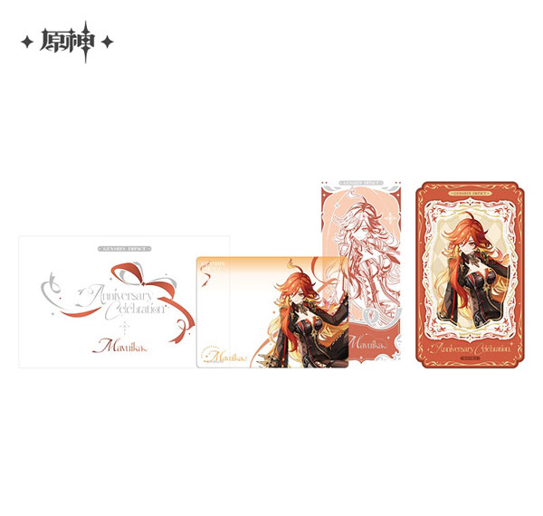 miHoYo Genshin Anniversary Celebration Series Commemorative Ticket Set - 6th Anniversary: Mavuika รูปภาพ 1