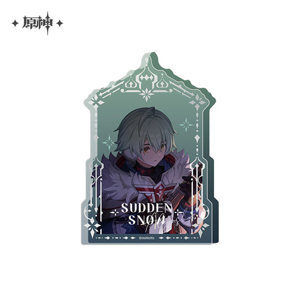 miHoYo Genshin Sudden Snow Series Acrylic Ornament - Alyosha รูปภาพ 1