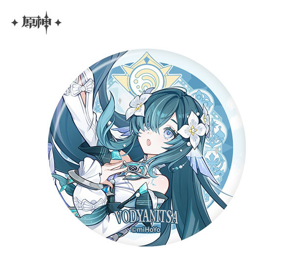 miHoYo Genshin Snezhnaya Themed Series Character Badge - Vodyanitsa รูปภาพ 1