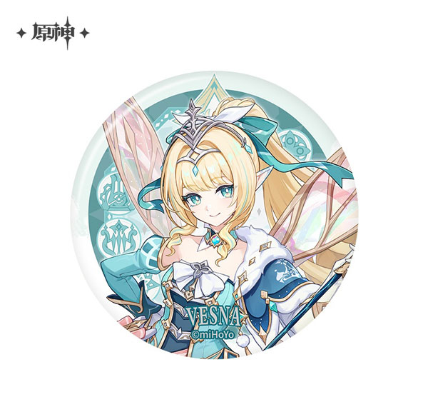 miHoYo Genshin Snezhnaya Themed Series Character Badge - Vesna Bild 1