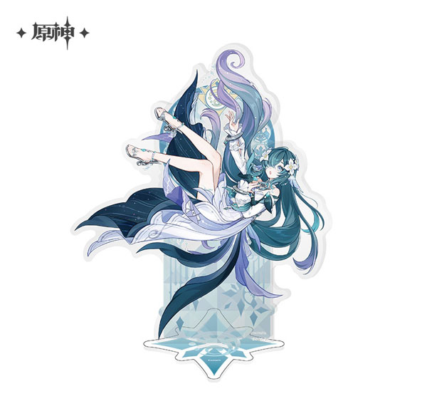 miHoYo Genshin Snezhnaya Themed Series Character Stand - Vodyanitsa Bild 1