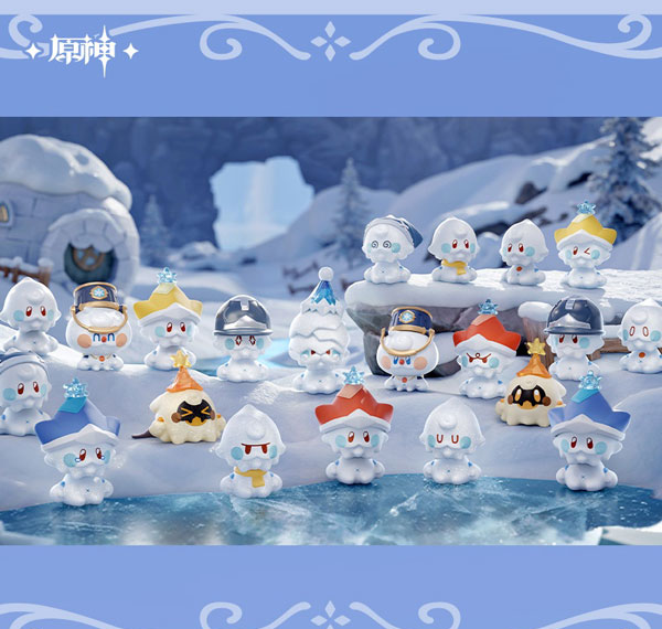miHoYo Genshin "Jack Frosts of Snezhnaya" Series Mini Figure - Full Box (20 Designs, Including 1 Secret Design)