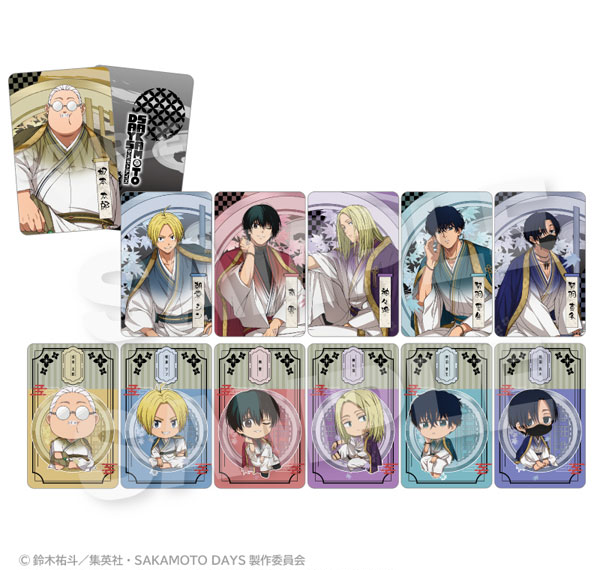 Stella Notes TV Anime "SAKAMOTO DAYS" Trading Hologram Card Round Window ver. 12Pack BOX รูปภาพ 1