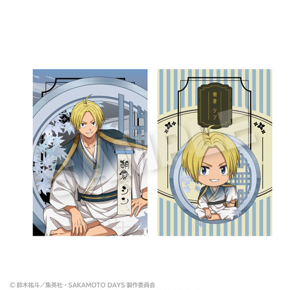 Stella Notes TV Anime "SAKAMOTO DAYS" Postcard Set Round Window ver. Shin Asakura