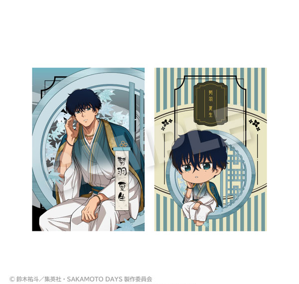 Stella Notes TV Anime "SAKAMOTO DAYS" Postcard Set Round Window ver. Natsuki Seba รูปภาพ 1