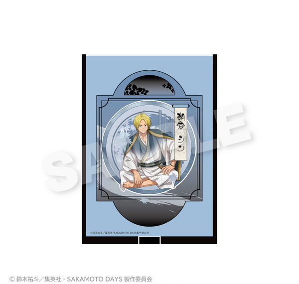 Stella Notes TV Anime "SAKAMOTO DAYS" Folding Mirror Round Window ver. Shin Asakura รูปภาพ 1
