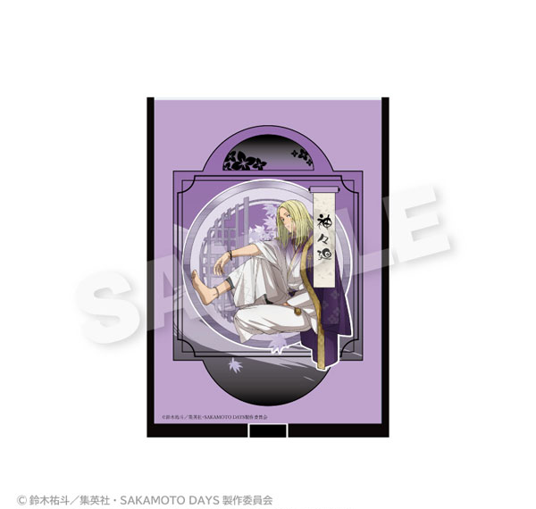 Stella Notes TV Anime "SAKAMOTO DAYS" Folding Mirror Round Window ver. Shishiba รูปภาพ 1