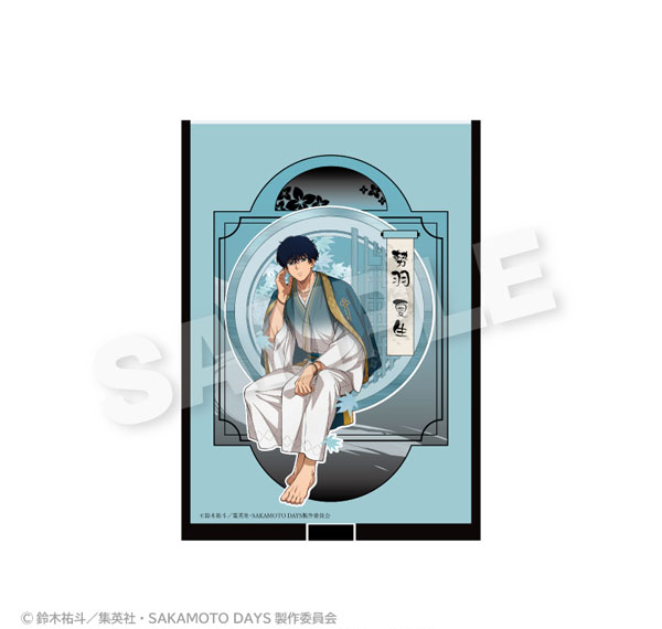 Stella Notes TV Anime "SAKAMOTO DAYS" Folding Mirror Round Window ver. Natsuki Seba รูปภาพ 1