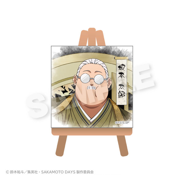 Stella Notes TV Anime "SAKAMOTO DAYS" Mini Canvas Art Round Window ver. Taro Sakamoto รูปภาพ 1