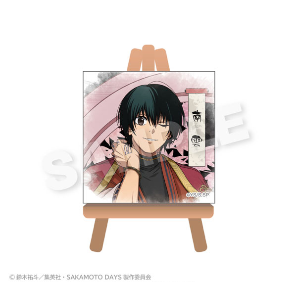 Stella Notes TV Anime "SAKAMOTO DAYS" Mini Canvas Art Round Window ver. Nagumo Bild 1