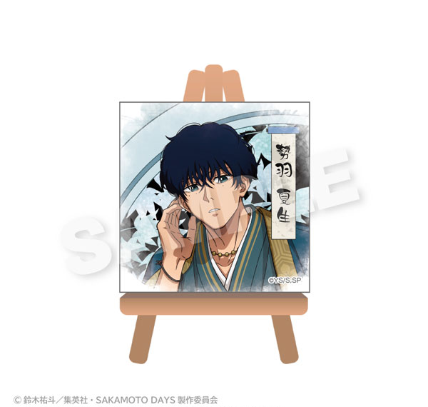 Stella Notes TV Anime "SAKAMOTO DAYS" Mini Canvas Art Round Window ver. Natsuki Seba รูปภาพ 1