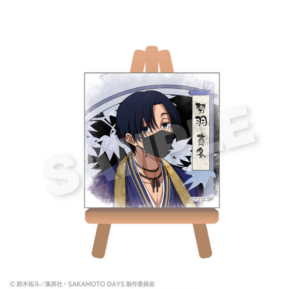 Stella Notes TV Anime "SAKAMOTO DAYS" Mini Canvas Art Round Window ver. Mafuyu Seba Bild 1