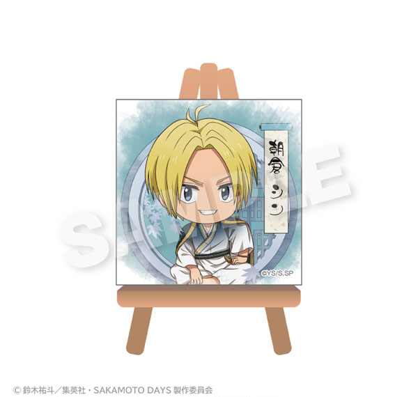 Stella Notes TV Anime "SAKAMOTO DAYS" Mini Canvas Art Round Window ver. Shin Asakura (Mini Chara) รูปภาพ 1