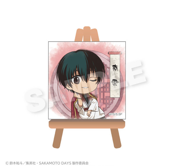 Stella Notes TV Anime "SAKAMOTO DAYS" Mini Canvas Art Round Window ver. Nagumo (Mini Chara)