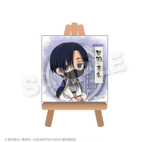 Stella Notes TV Anime "SAKAMOTO DAYS" Mini Canvas Art Round Window ver. Mafuyu Seba (Mini Chara)