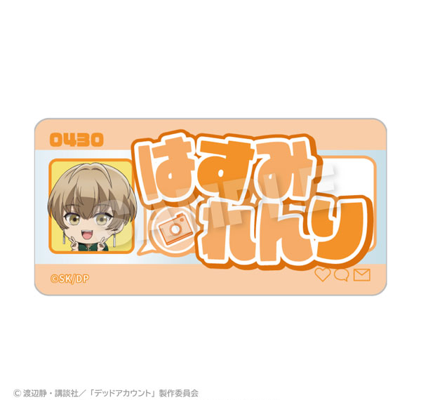 Stella Notes TV Anime "Dead Account" Acrylic Name Badge Crouching ver. Renri Hasumi (Mini Chara) Bild 1