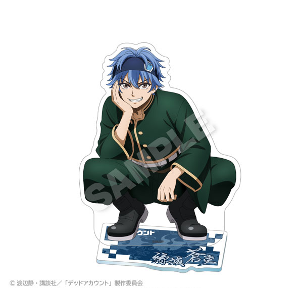 Stella Notes TV Anime "Dead Account" Acrylic Stand Crouching ver. Soji Enishiro Bild 1