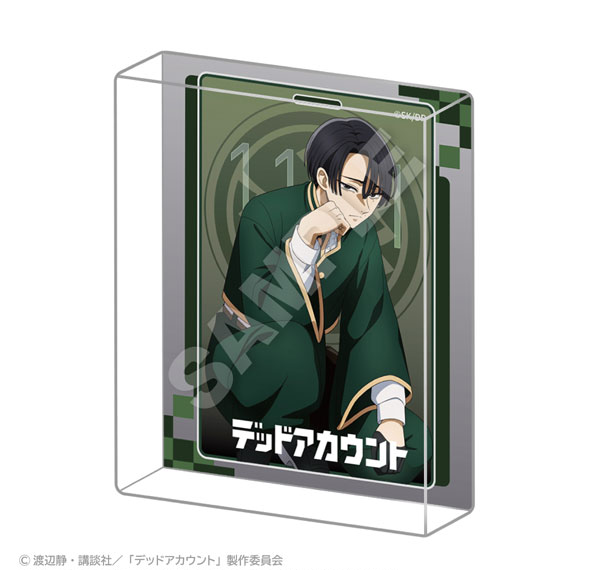 Stella Notes TV Anime "Dead Account" Acrylic Block Crouching ver. Kukuru Kasubata