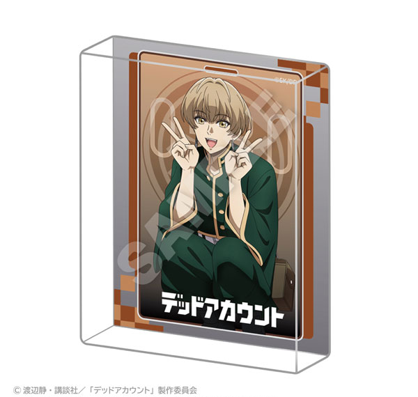 Stella Notes TV Anime "Dead Account" Acrylic Block Crouching ver. Renri Hasumi