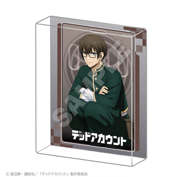 Stella Notes TV Anime "Dead Account" Acrylic Block Crouching ver. Minoru Wagari