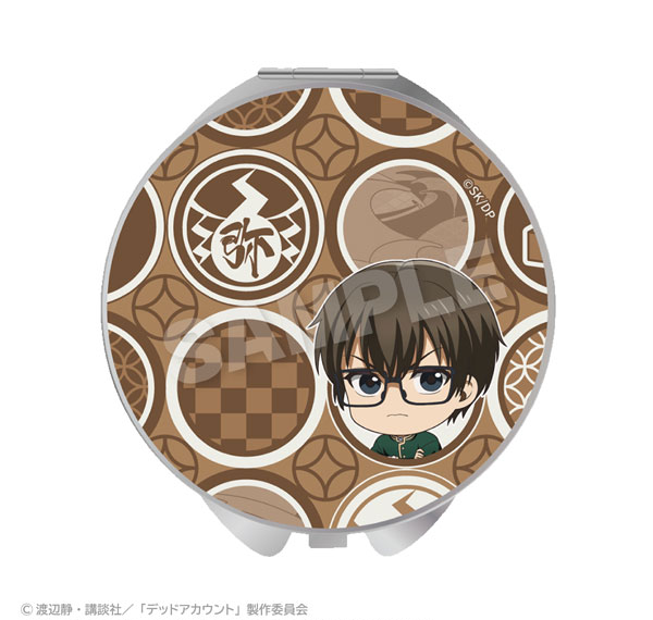 Stella Notes TV Anime "Dead Account" Compact Mirror Crouching ver. Minoru Wagari