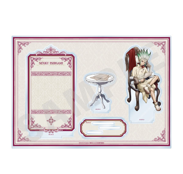 coly "Dr. STONE" Acrylic Stand w/Background Dialogue Ver. (Senku Ishigami) รูปภาพ 1