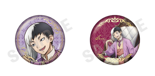 coly "Dr. STONE" Foil Tin Badge Set Dialogue Ver. (Gen Asagiri)