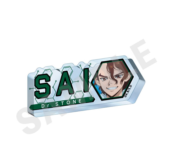 coly "Dr. STONE" -favorite series- Name Acrylic Plate (SAI) รูปภาพ 1