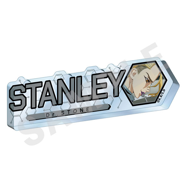 coly "Dr. STONE" -favorite series- Name Acrylic Plate (Stanley Snyder) รูปภาพ 1