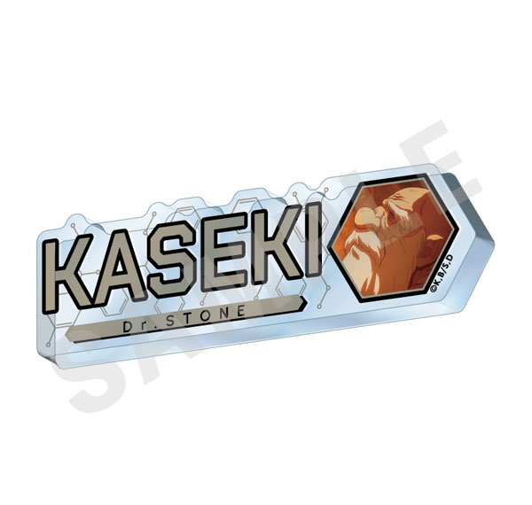 coly "Dr. STONE" -favorite series- Name Acrylic Plate (Kaseki) รูปภาพ 1