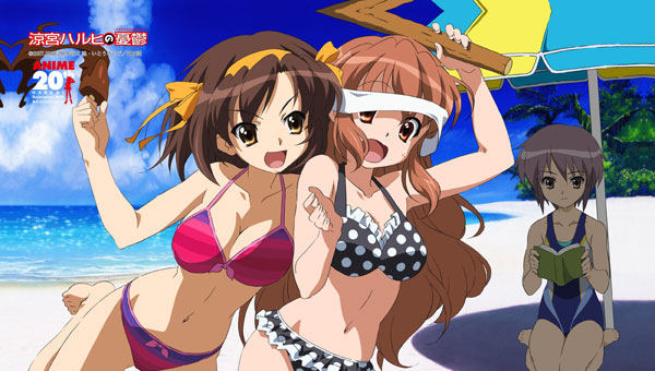 Matsumoto Shouji The Melancholy of Haruhi Suzumiya Rubber Mat Swimsuit