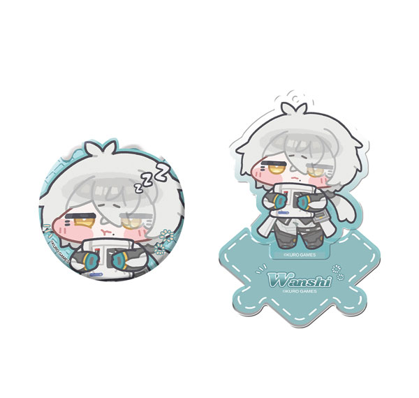KURO GAMES [Exclusive Sale] Punishing: Gray Raven Chubby Cheeks Squishy Badge Acrylic Charm Set Wanshi: Lucid Dreamer Bild 1