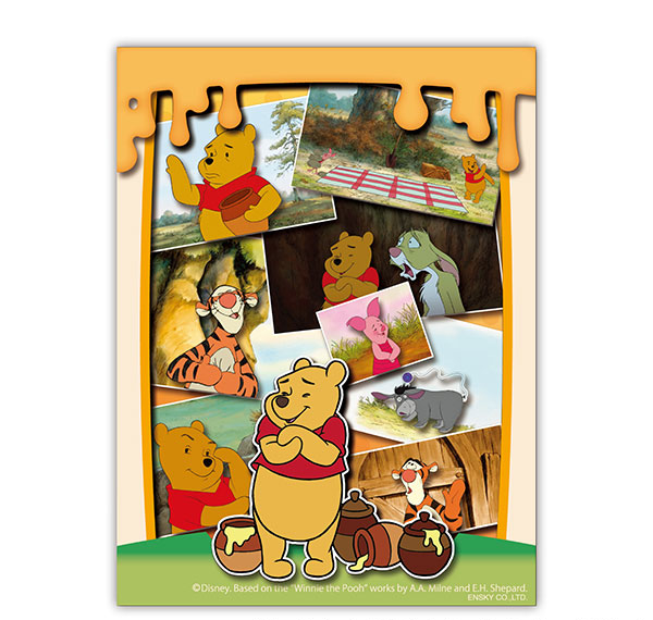 Ensky Paper Shadow Art Mini Disney SA-M95 Winnie the Pooh รูปภาพ 1