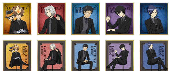 Matsumoto Shouji TV Anime "Reborn!" New Illustration Trading Shikishi Counter Chair Ver. 10Pack BOX Bild 1