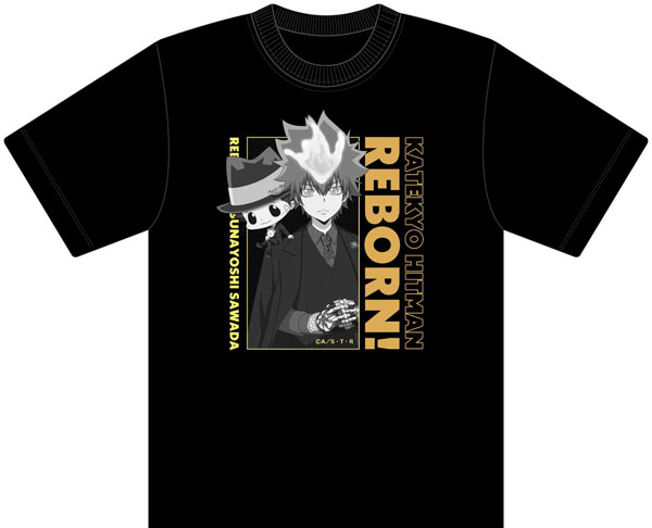 Matsumoto Shouji TV Anime "Reborn!" New Illustration T-shirt Tsunayoshi Sawada & Reborn (Counter Chair Ver.) XL Bild 1