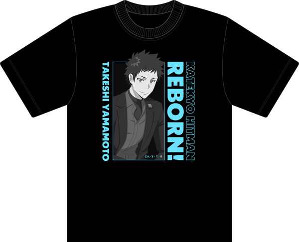 Matsumoto Shouji TV Anime "Reborn!" New Illustration T-shirt Takeshi Yamamoto (Counter Chair Ver.) M