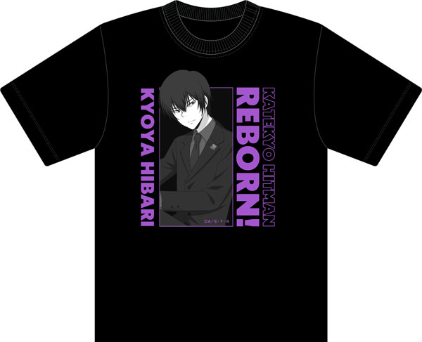 Matsumoto Shouji TV Anime "Reborn!" New Illustration T-shirt Kyoya Hibari (Counter Chair Ver.) L Bild 1