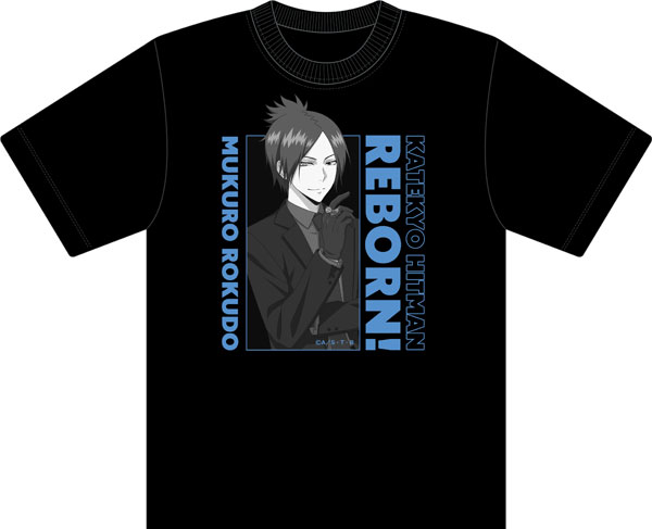 Matsumoto Shouji TV Anime "Reborn!" New Illustration T-shirt Mukuro Rokudo (Counter Chair Ver.) M Bild 1