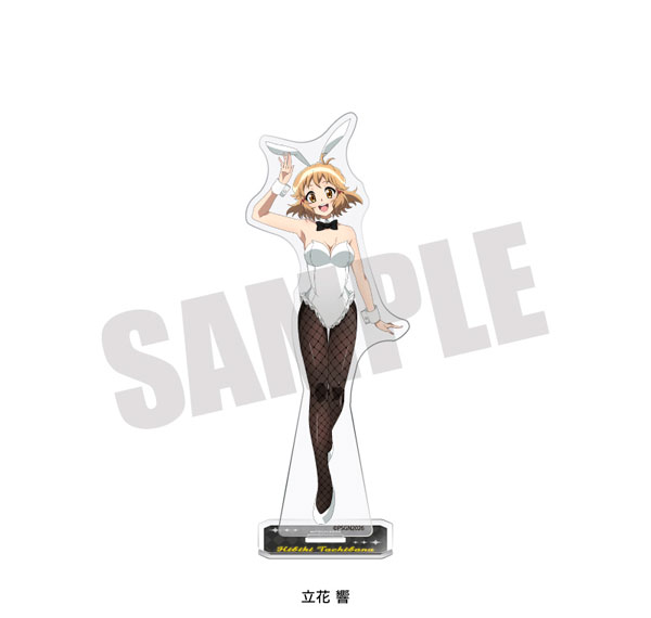 Playful Mind Company Senki Zessho Symphogear Acrylic Stand Hibiki Tachibana White Bunny ver. รูปภาพ 1