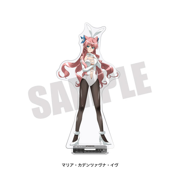 Playful Mind Company Senki Zessho Symphogear Acrylic Stand Maria Cadenzavna Eve White Bunny ver. Bild 1