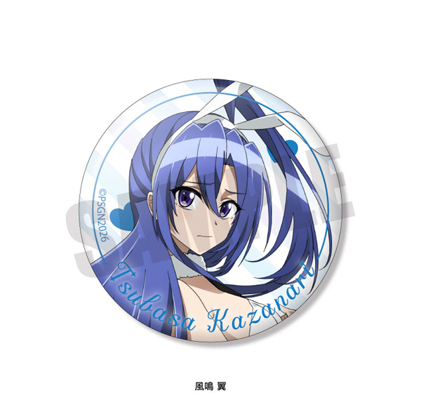 Playful Mind Company Senki Zessho Symphogear Aurora Tin Badge Tsubasa Kazanari White Bunny ver. รูปภาพ 1