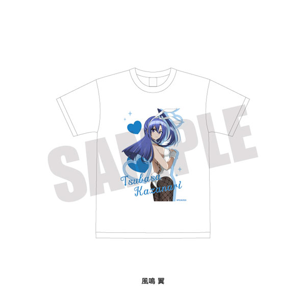 Playful Mind Company Senki Zessho Symphogear T-shirt (White) Tsubasa Kazanari White Bunny ver.