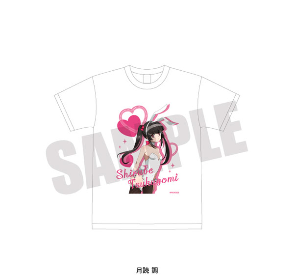 Playful Mind Company Senki Zessho Symphogear T-shirt (White) Shirabe Tsukuyomi White Bunny ver.