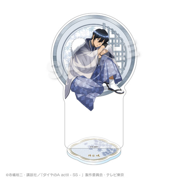 Stella Notes TV Anime "Ace of Diamond act II -Second Season-" Acrylic Stand Round Window ver. Satoru Furuya