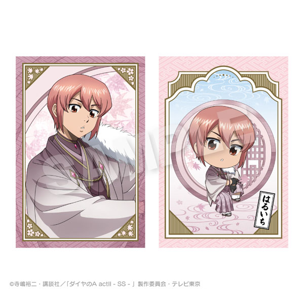 Stella Notes TV Anime "Ace of Diamond act II -Second Season-" Postcard Set Round Window ver. Haruichi Kominato