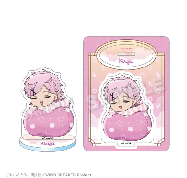 Stella Notes WIND BREAKER Acrylic Mascot Fuwamin ver. vol.2 Mitsuki Kiryu Bild 1